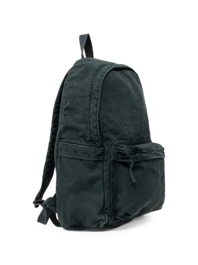 Levi's Logo-patch Canvas Backpack In Black