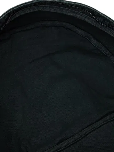 Levi's Logo-patch Canvas Backpack In Black
