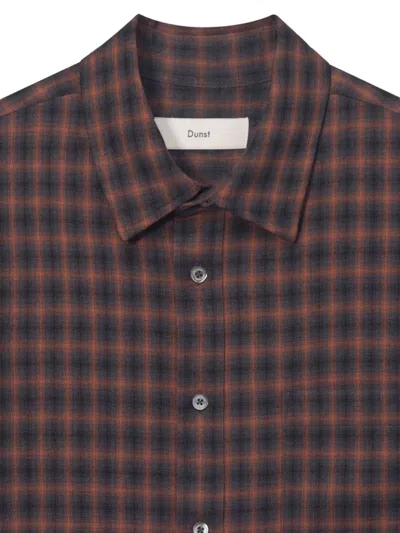 Dunst Check-pattern Shirt In Multi