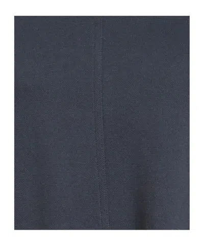 Weekend Max Mara Solid Flared Dress In Blue