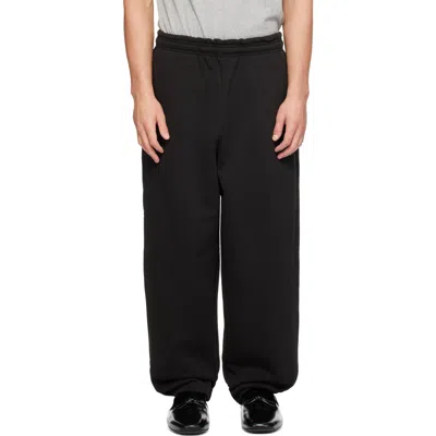 Entire Studios Oversized Drawstring Joggers In Black