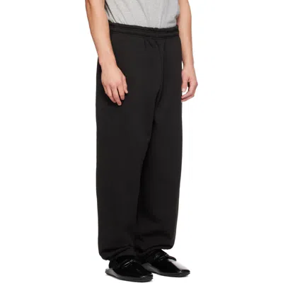 Entire Studios Oversized Drawstring Joggers In Black