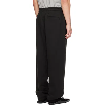 Entire Studios Oversized Drawstring Joggers In Black