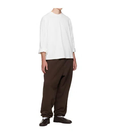 Entire Studios Shoulder-insert Long-sleeve T-shirt In White