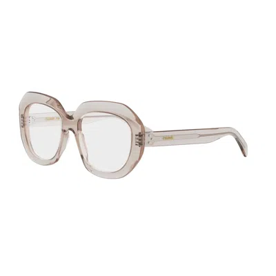 Celine Full Frame Plain Mirror In Gold