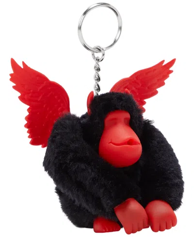 Kipling Halloween Devil Monkey Keychain In Halloween Red