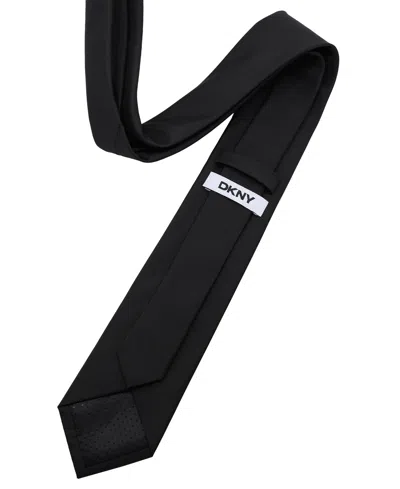Dkny Matte Solid Tie In Black