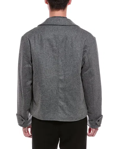 Rag & Bone Eddy Wool-blend Jacket In Gray