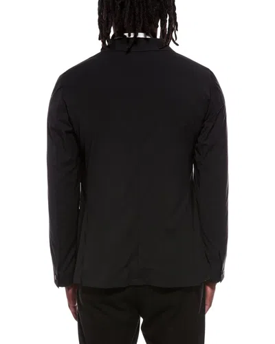Canali Wool-blend Jacket In Black