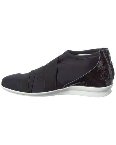 Arche Nassky Leather Flat In Blue