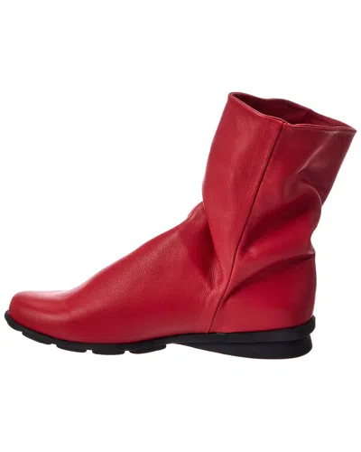 Arche Tte Leather Boot In Red