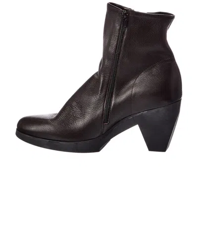 Arche Divkaa Leather Boot In Black