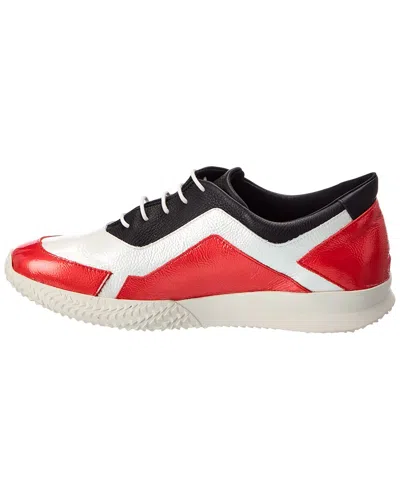 Arche Andrya Leather Sneaker In Red
