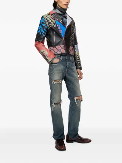 Acne Studios Re-edition Worn Jeans In Blue