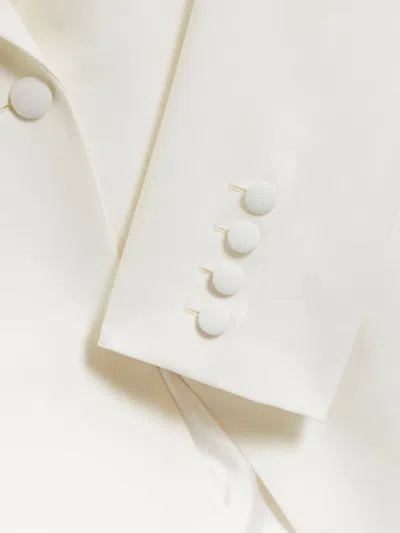 Ted Baker Single-breasted Tailored Blazer In White