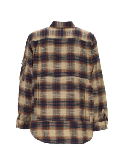 Roy Rogers Xengineered Garments Check-pattern Workwear Shirt In Multi