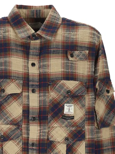 Roy Rogers Xengineered Garments Check-pattern Workwear Shirt In Multi