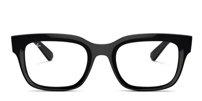 Ray Ban Ray-ban Chad Rectangular Frame Glasses In Black