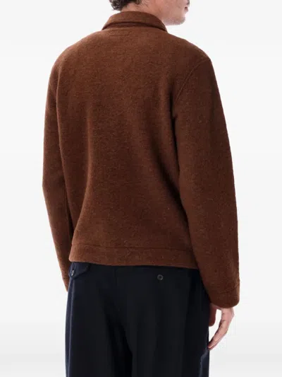 BUTTON-UP PATCH-POCKET JACKET