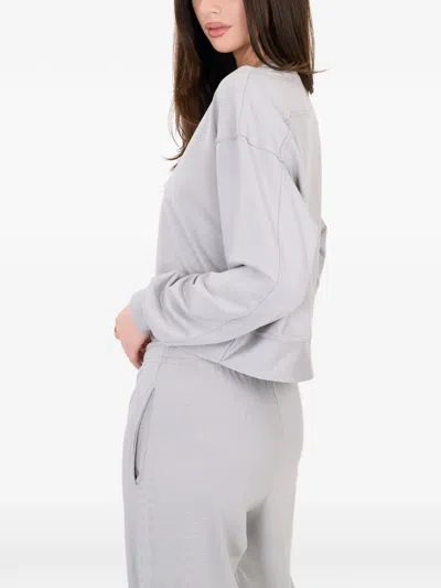 On/off Essentials The Solace Crew Neck Pullover In Gray