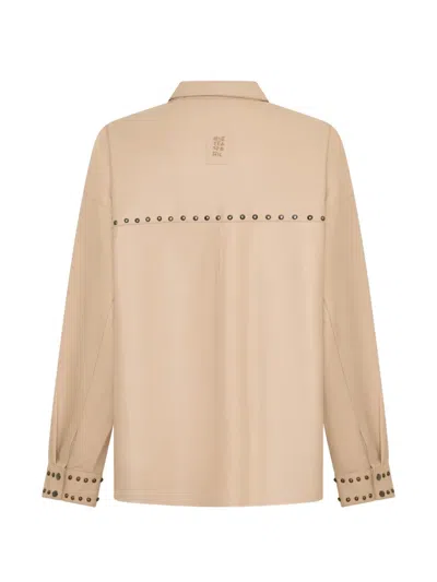 One Teaspoon Daria Stud-embellished Leather Jacket In Multi