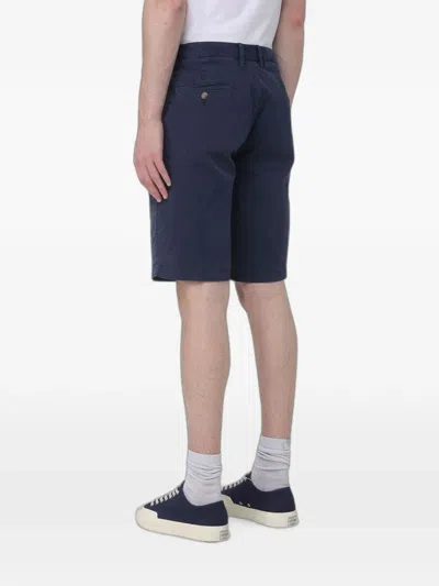 Blauer Bermuda Shorts In Blue
