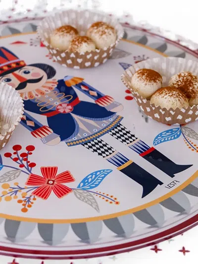Vesta Nutcracker Cake Stand In Multi