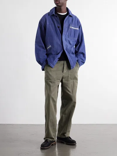 Visvim Eclair Denim Jacket In Blue