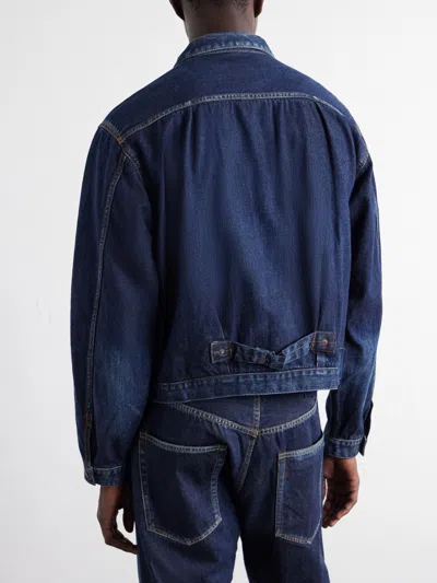 Visvim Denim Jacket In Blue
