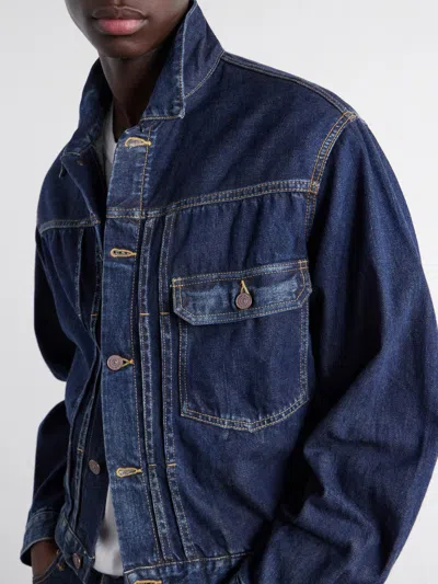 Visvim Denim Jacket In Blue