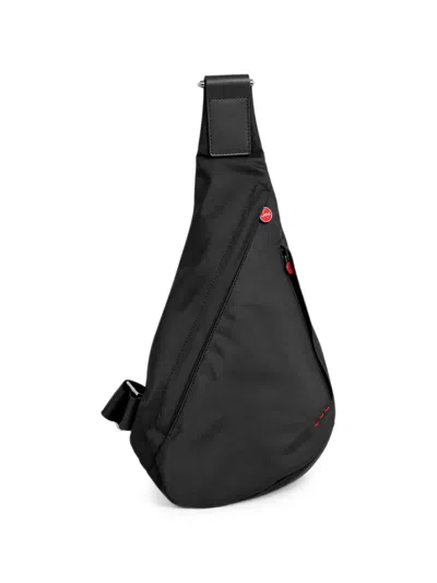 Kiton Logo-plaque Backpack In Black