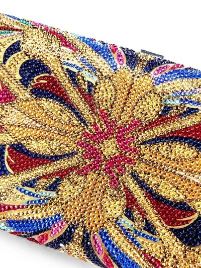 Judith Leiber Crystal Lantern Tile Geometric-pattern Mini Bag In Multi