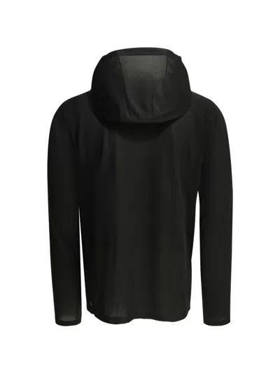 Montbell Logo-print Zip-up Bomber Jacket In Black