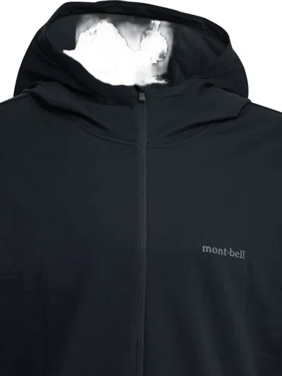 Montbell Blue Polyester Sweatshirt In Black