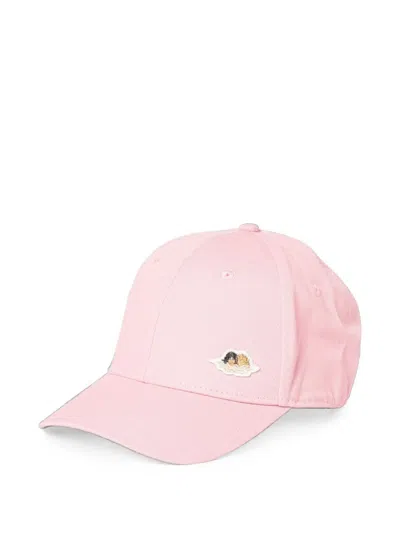 Fiorucci Angels Patch Baseball Cap In Pink