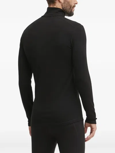 Smartwool Half-zip Long-sleeve Base Layer In Black