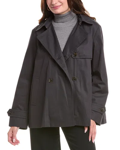 Herno Double-breasted Jacket In Black