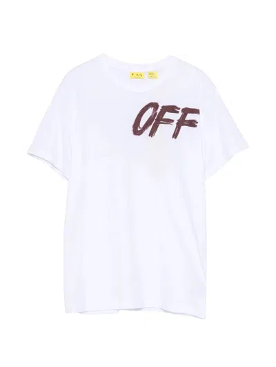 Off-white Shared Logo Tee S/s In White