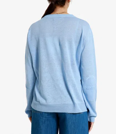 S Max Mara Sweaters Sky In Blue