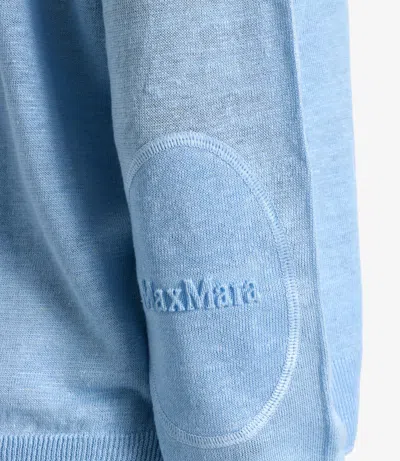S Max Mara Sweaters Sky In Blue