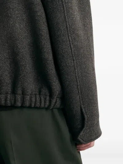 Dunst Collared Jacket In Gray