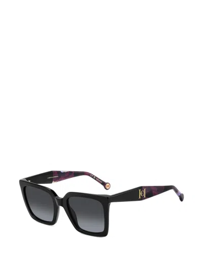 Carolina Herrera Squared-frame Sunglasses In Multi