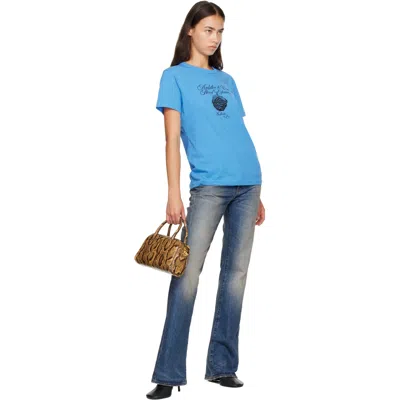 Amiri Brown Python Ma Bowling Bag In Brown