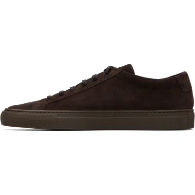 Common Projects ブラウン Achilles Premium スエード スニーカー In Brown
