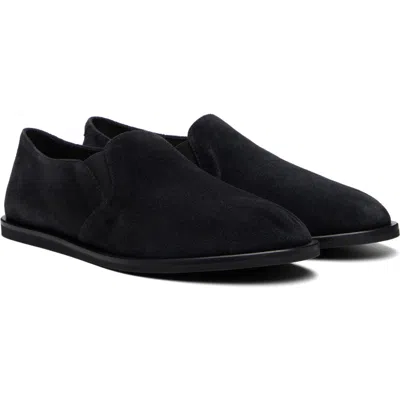 Common Projects ブラック スエード スリッポン In Black 7547