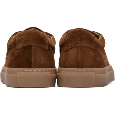 Common Projects ブラウン Achilles Premium スエード スニーカー In Multi
