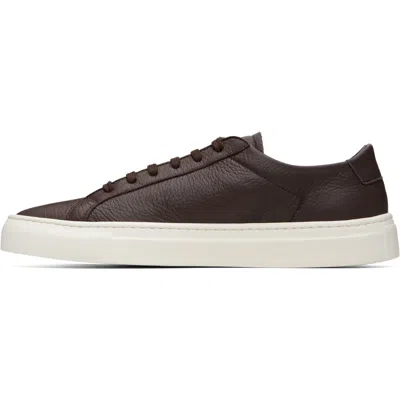 Common Projects Achilles Full-grain Leather Sneakers In Brown
