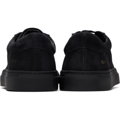 Common Projects Black Achilles Sneakers In Black