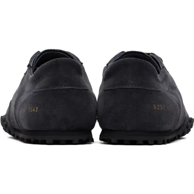 Common Projects Suede Sneakers In Blue