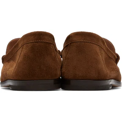 Common Projects Premium Leather Loafers In Brown 3621